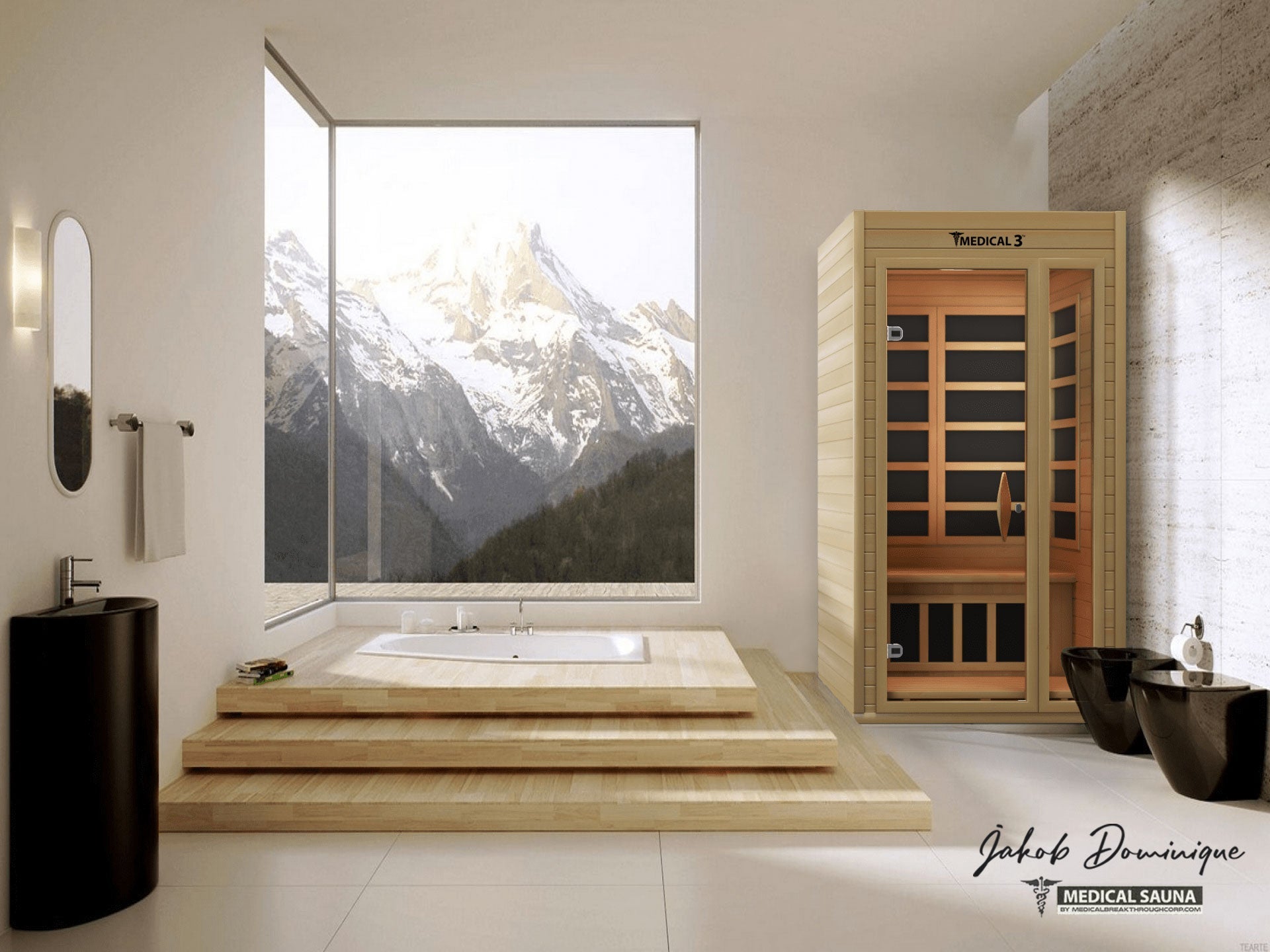 Medical 3™ 1-Person Home Full Spectrum Infrared Sauna