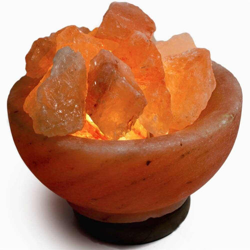Himalayan Salt Fire Bowl Lamp