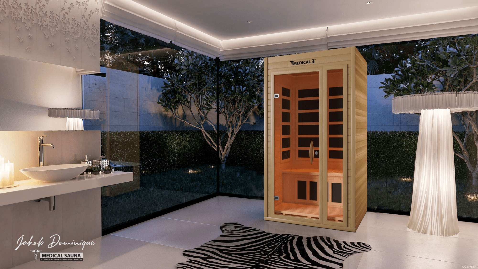 Medical 3™ 1-Person Home Full Spectrum Infrared Sauna