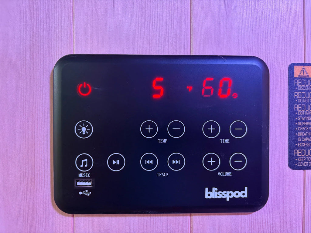 Blisspod Milano 2-Person Full Spectrum Infrared Sauna