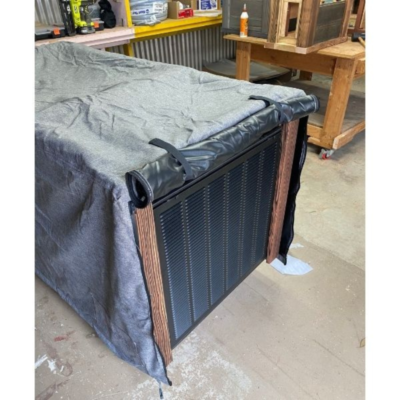 Kooru Cold Plunge Tub — Handcrafted Redwood