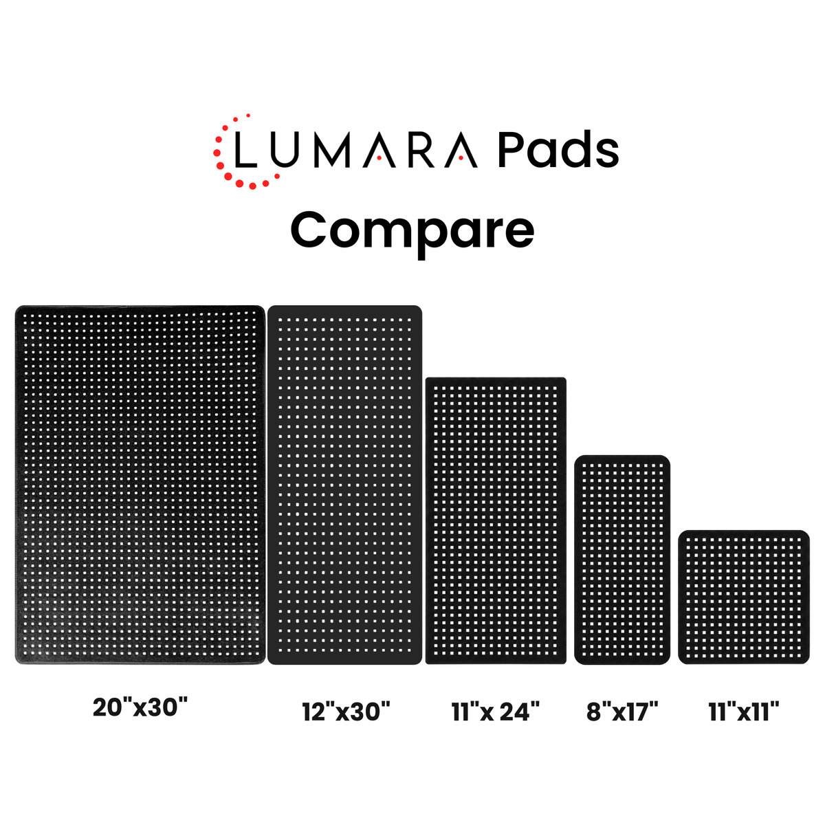 Lumara 3-Wavelength Light Therapy Pad