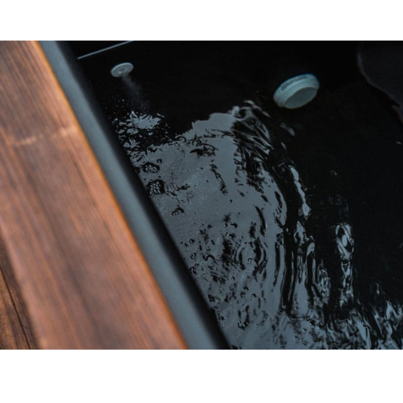 Kooru Cold Plunge Tub — Handcrafted Redwood