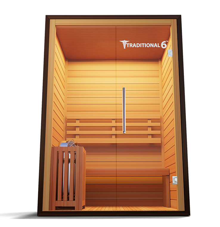 Traditional 6™ 2-Person Home Steam Sauna