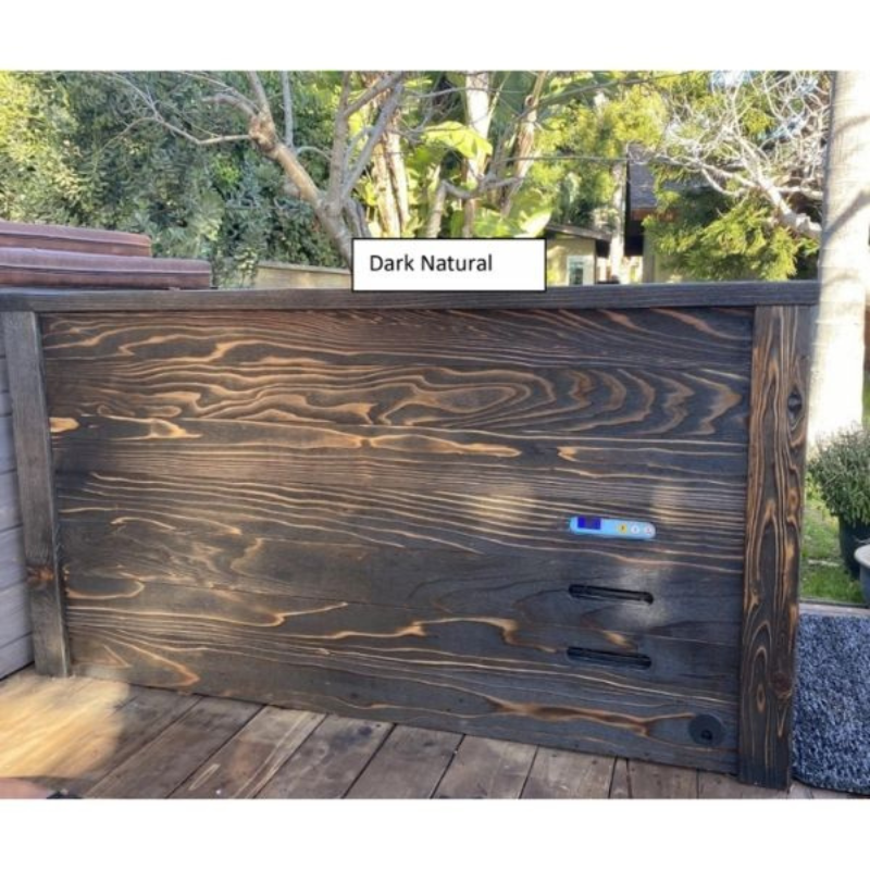 Kooru Cold Plunge Tub — Handcrafted Redwood