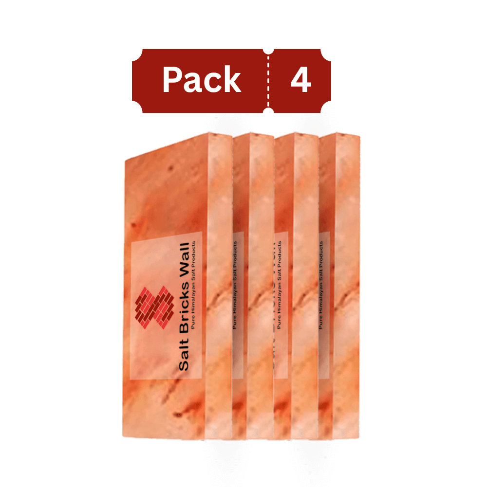 Himalayan Pink Salt Tiles Pack of 4 | Free Shipping