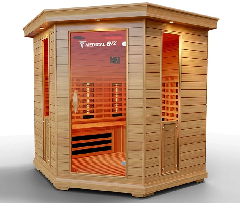Medical 6 Plus™ 6-Person Indoor Full Spectrum Infrared Sauna