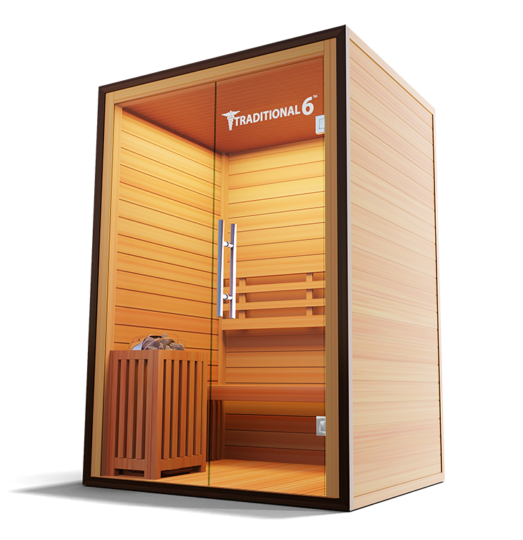 Traditional 6™ 2-Person Home Steam Sauna