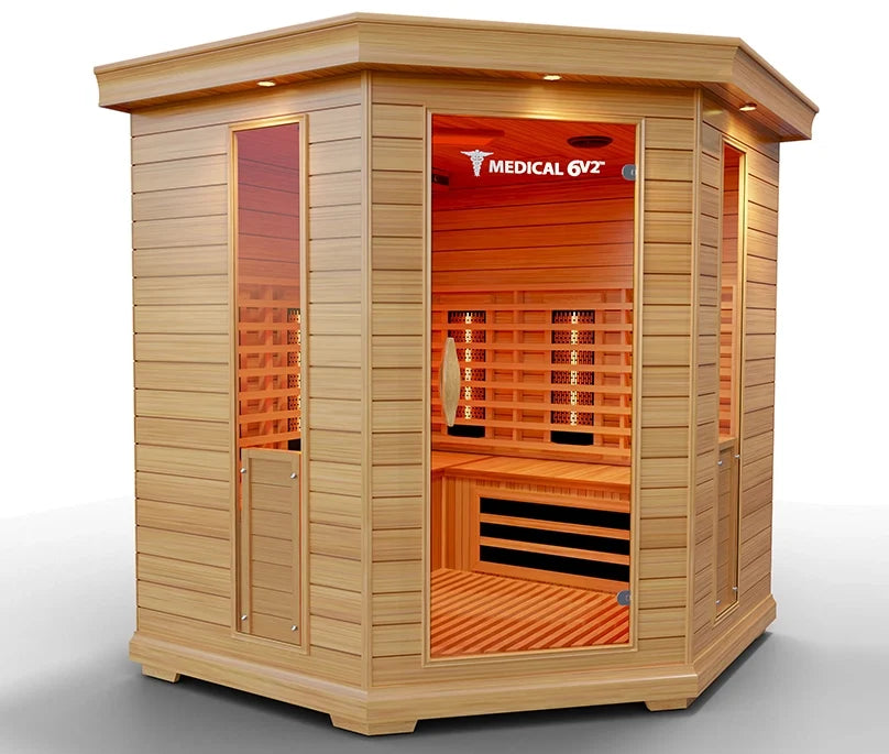 Medical 6 Plus™ 6-Person Indoor Full Spectrum Infrared Sauna