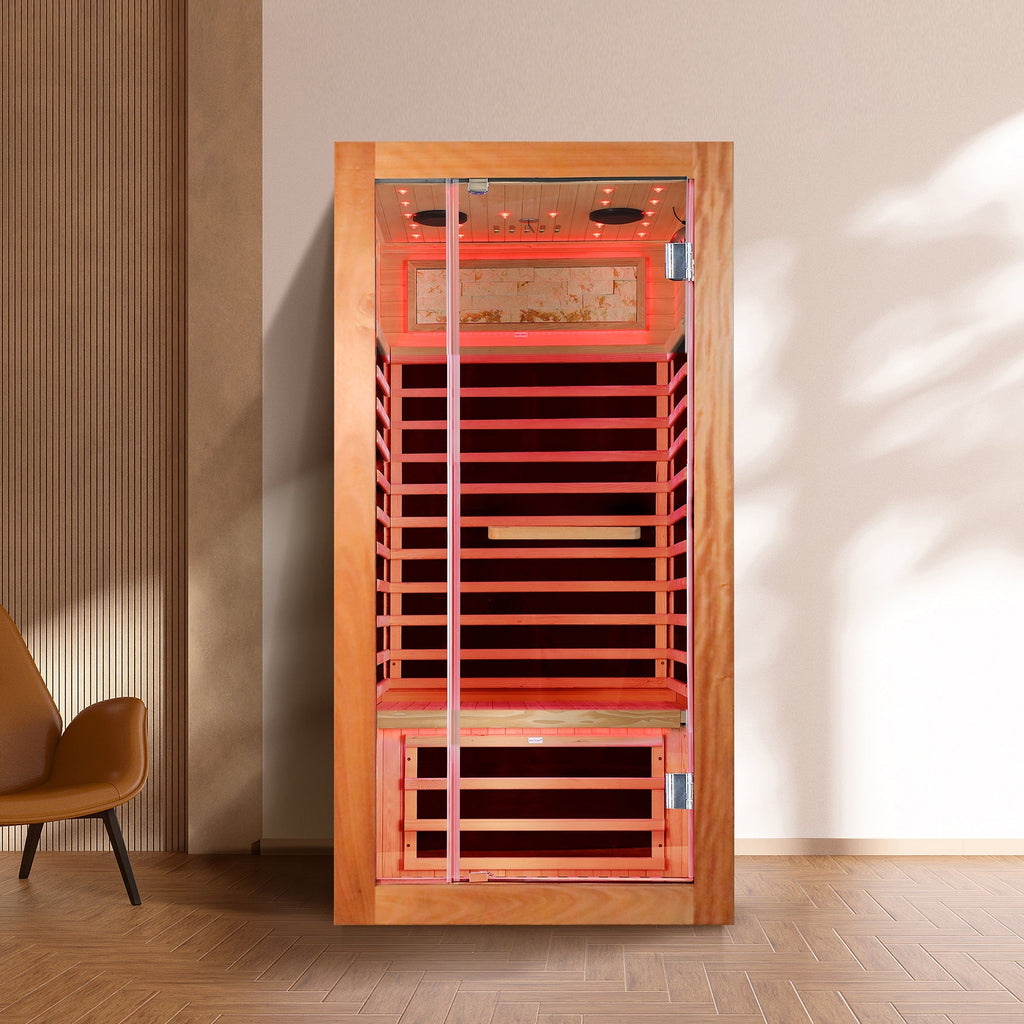 Himalayan Salt Therapy Sauna | Single-Person Infrared