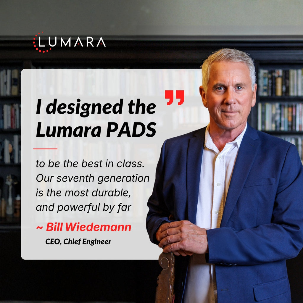 Lumara 3-Wavelength Light Therapy Pad