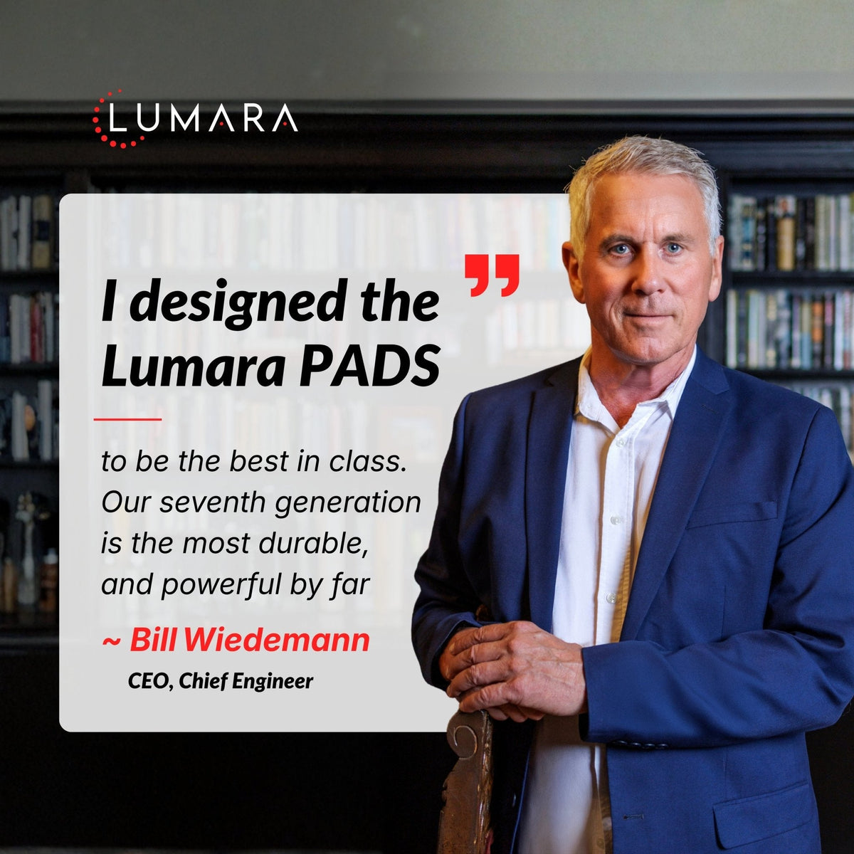 Lumara 3-Wavelength Light Therapy Pad