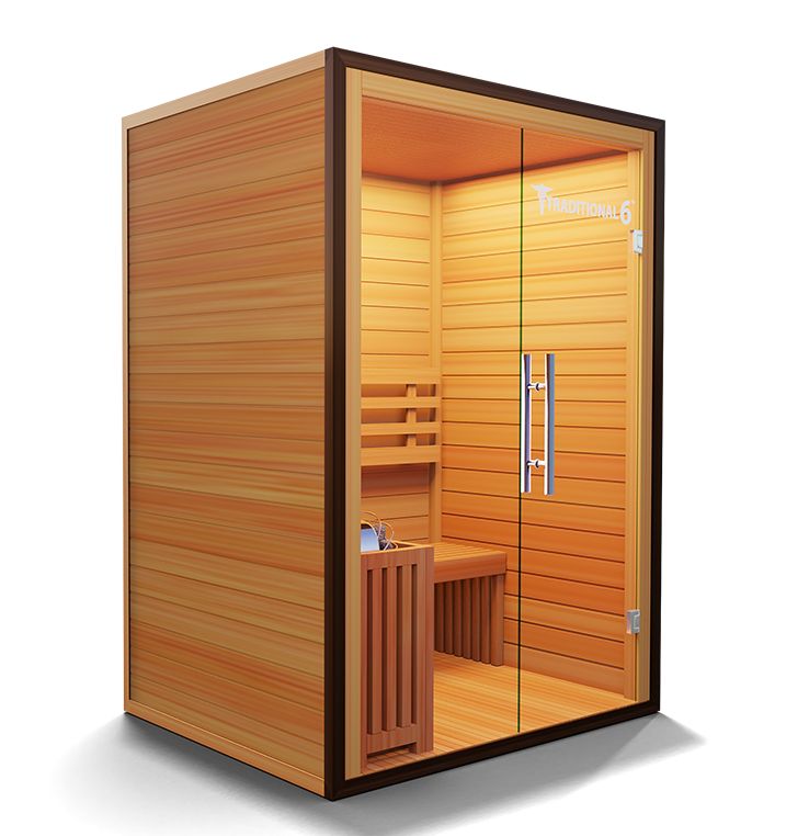 Traditional 6™ 2-Person Home Steam Sauna
