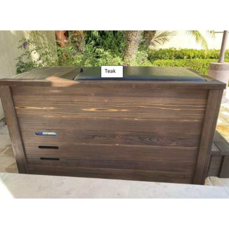 Kooru Cold Plunge Tub — Handcrafted Redwood