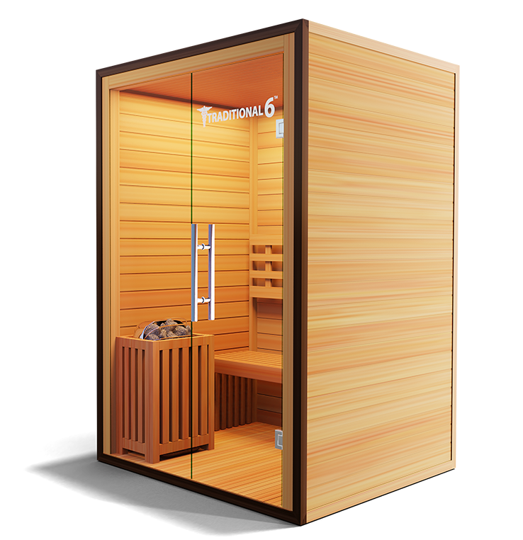 Traditional 6™ 2-Person Home Steam Sauna