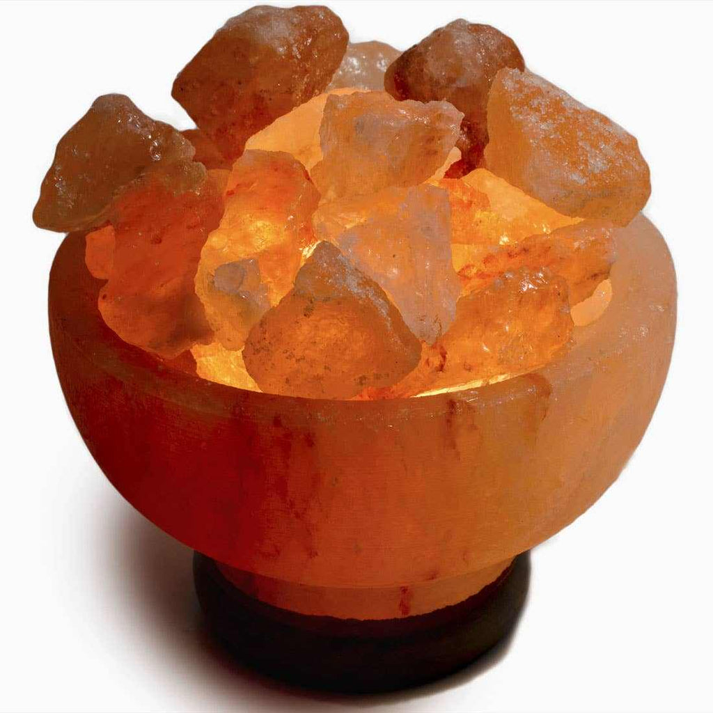 Himalayan Salt Fire Bowl Lamp