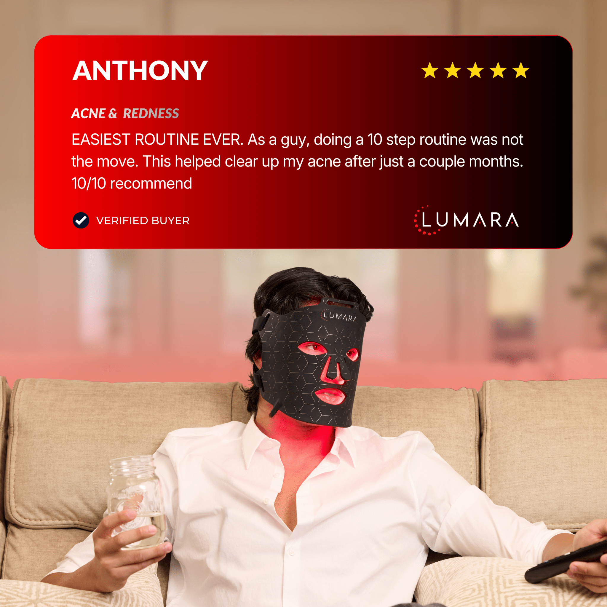 Lumara VISO Red Light Therapy Mask