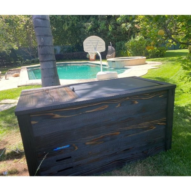 Kooru Cold Plunge Tub — Handcrafted Redwood
