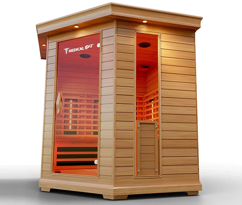 Medical 6 Plus™ 6-Person Indoor Full Spectrum Infrared Sauna