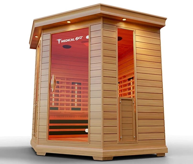 Medical 6 Plus™ 6-Person Indoor Full Spectrum Infrared Sauna