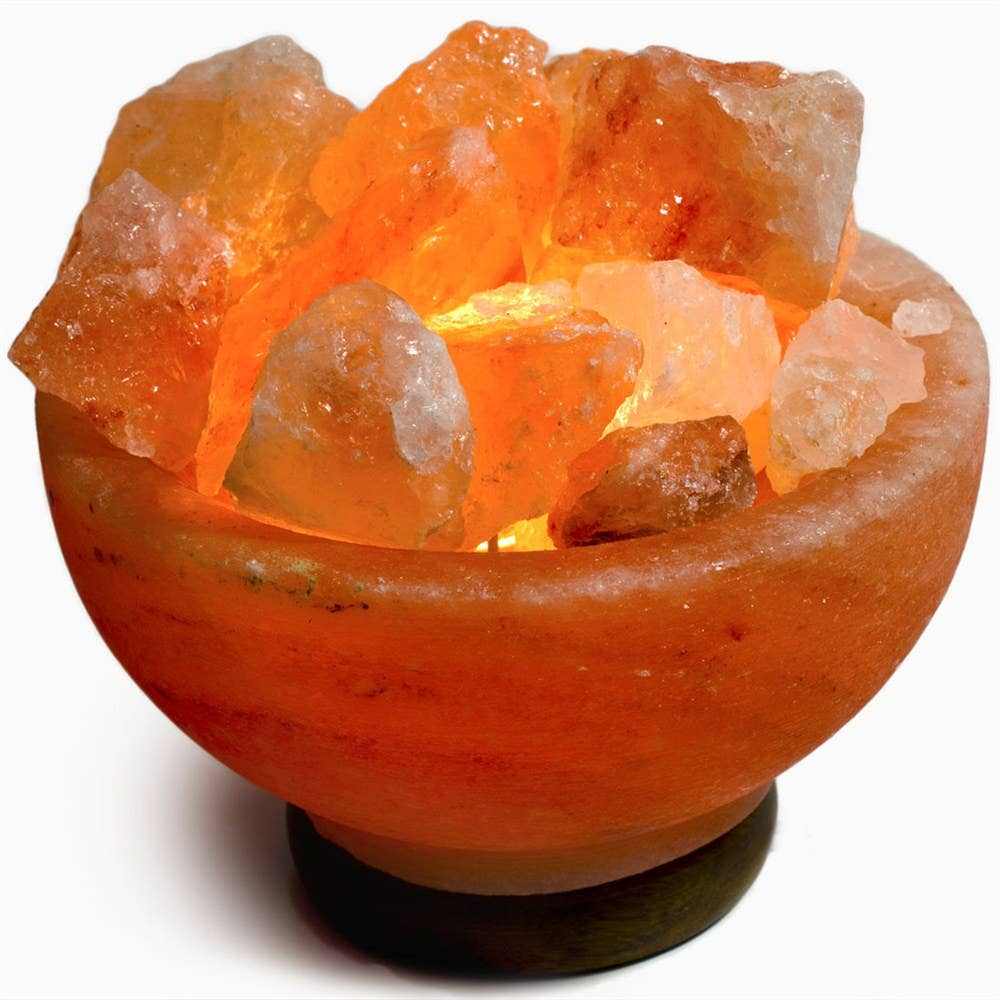 Himalayan Salt Fire Bowl Lamp