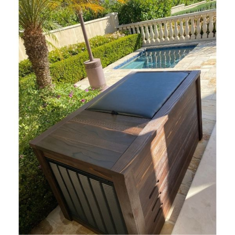 Kooru Cold Plunge Tub — Handcrafted Redwood
