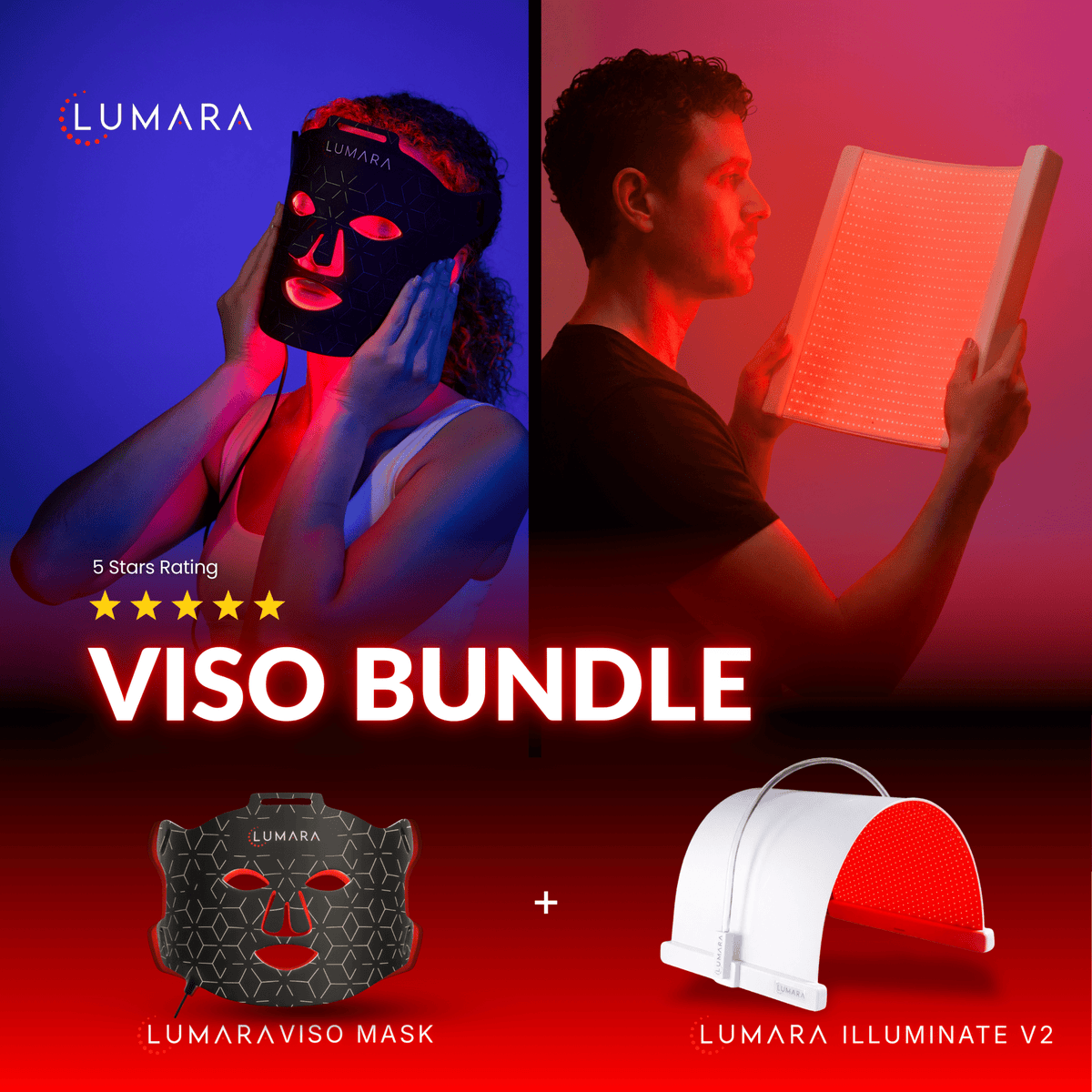 Lumara VISO Red Light Therapy Mask