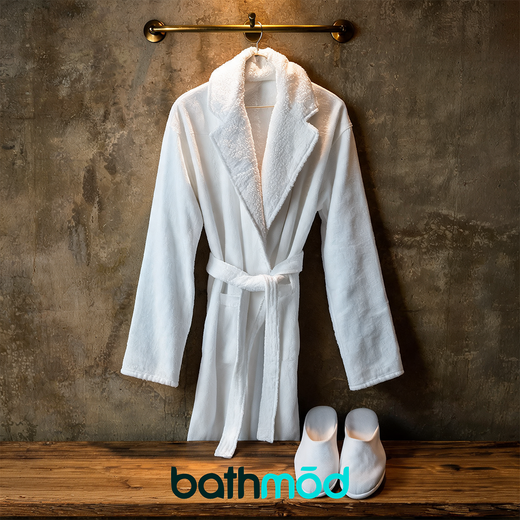 Luxury Organic Turkish Robe & Slipper Set