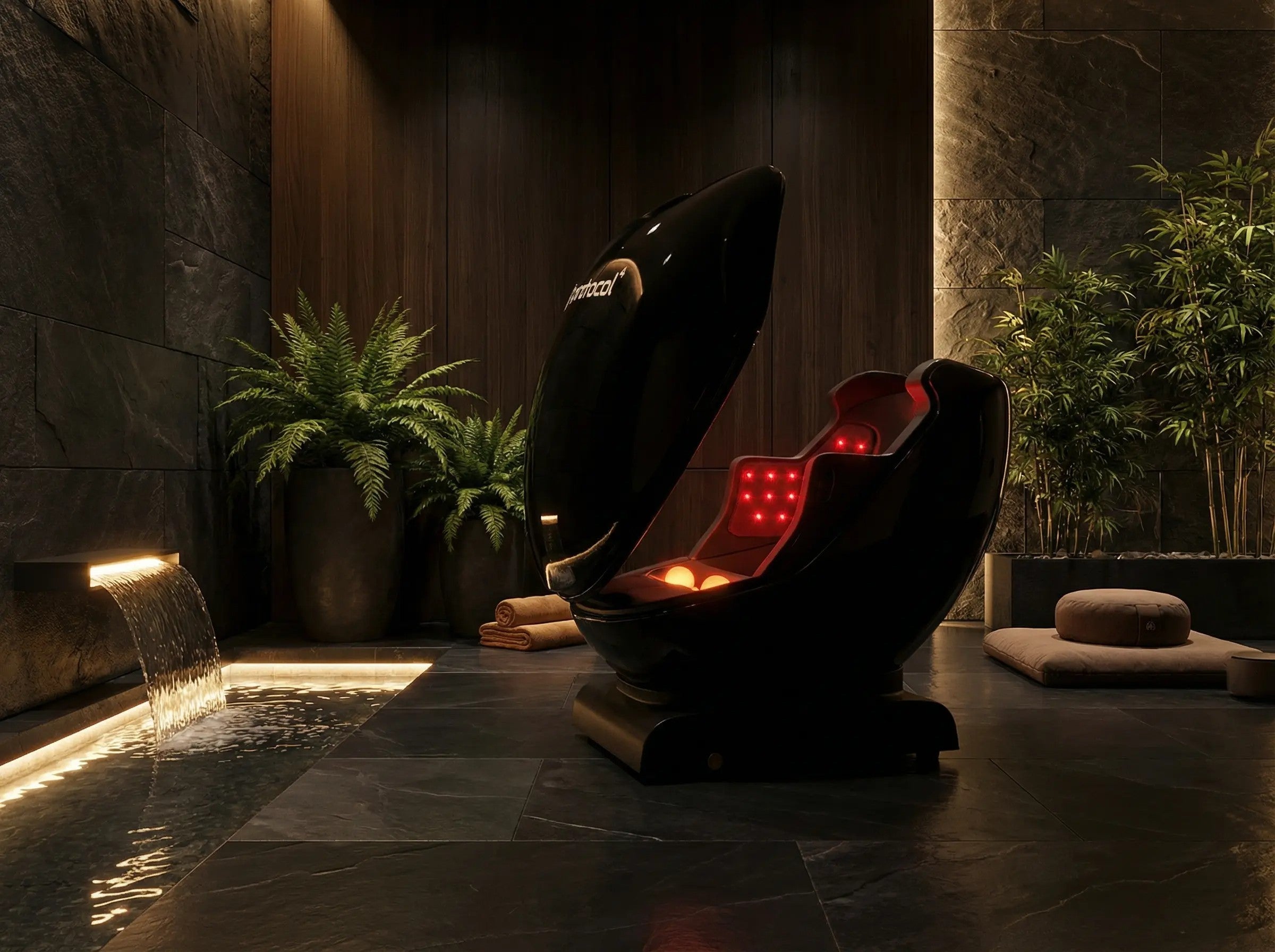 The Cocoon Infrared, Red Light & PEMF Wellness Pod