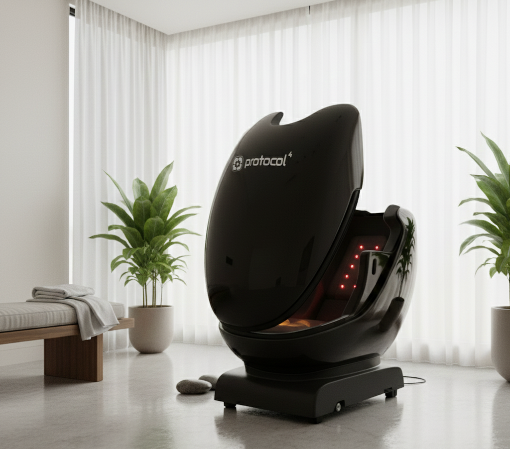 The Cocoon Infrared, Red Light & PEMF Wellness Pod
