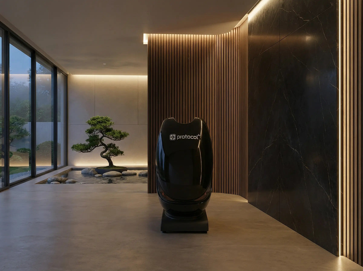 The Cocoon Infrared, Red Light & PEMF Wellness Pod