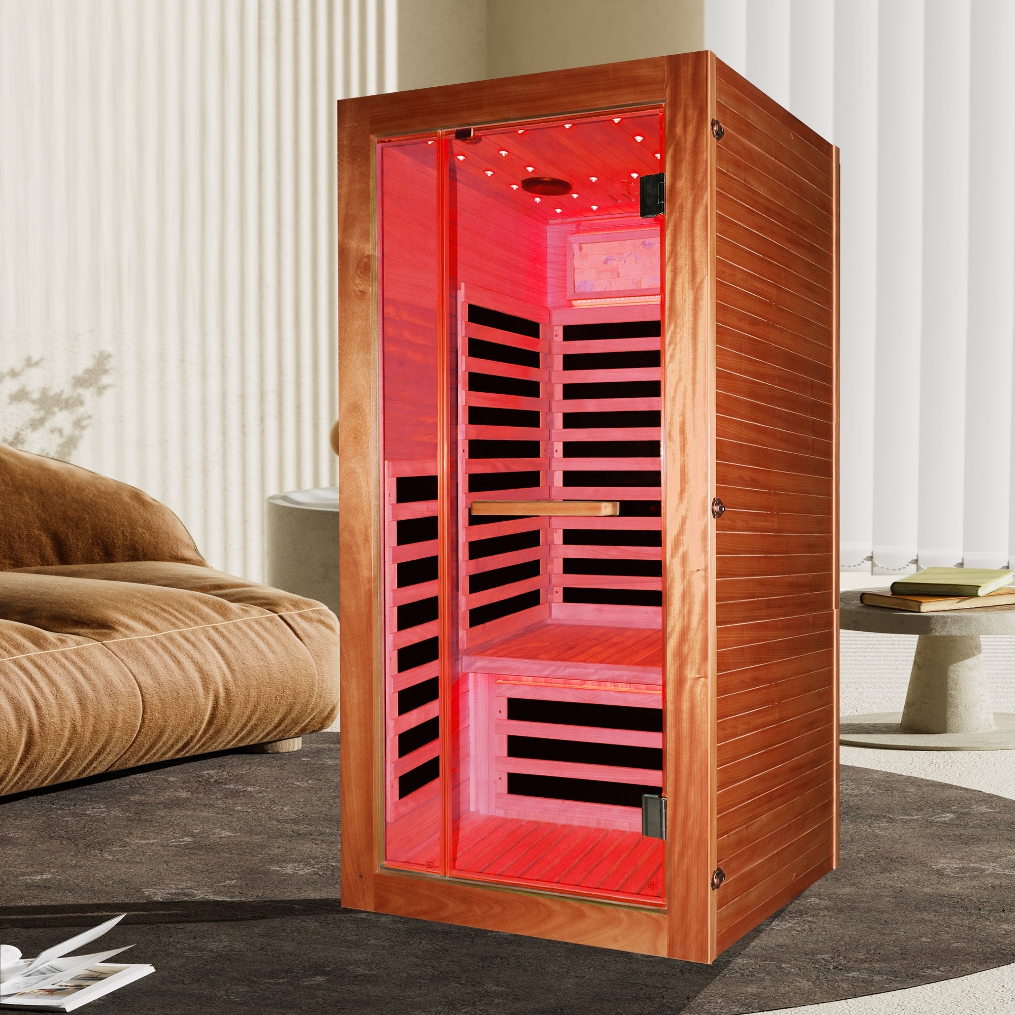 Himalayan Salt Therapy Sauna | Single-Person Infrared