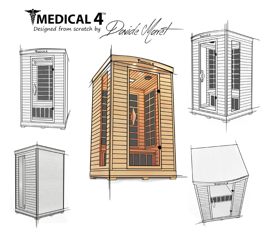 Medical 4™ 2-Person Home Full Spectrum Infrared Sauna