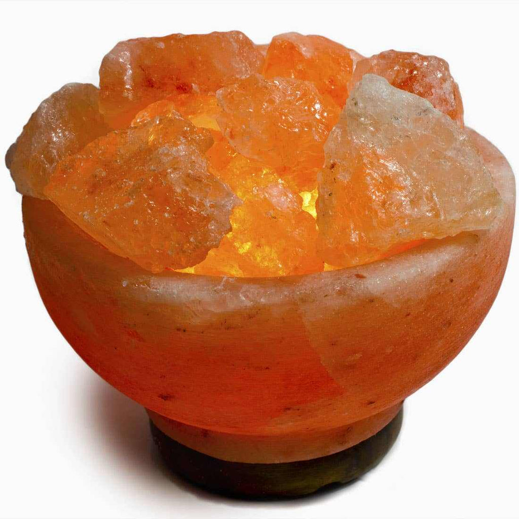 Himalayan Salt Fire Bowl Lamp