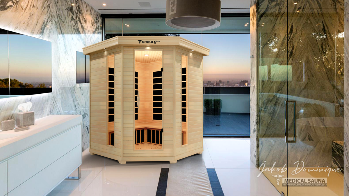 Medical 6 Plus™ 6-Person Indoor Full Spectrum Infrared Sauna