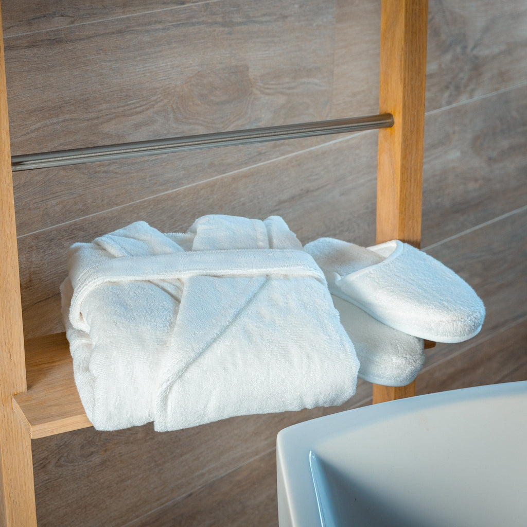 Luxury Organic Turkish Robe & Slipper Set