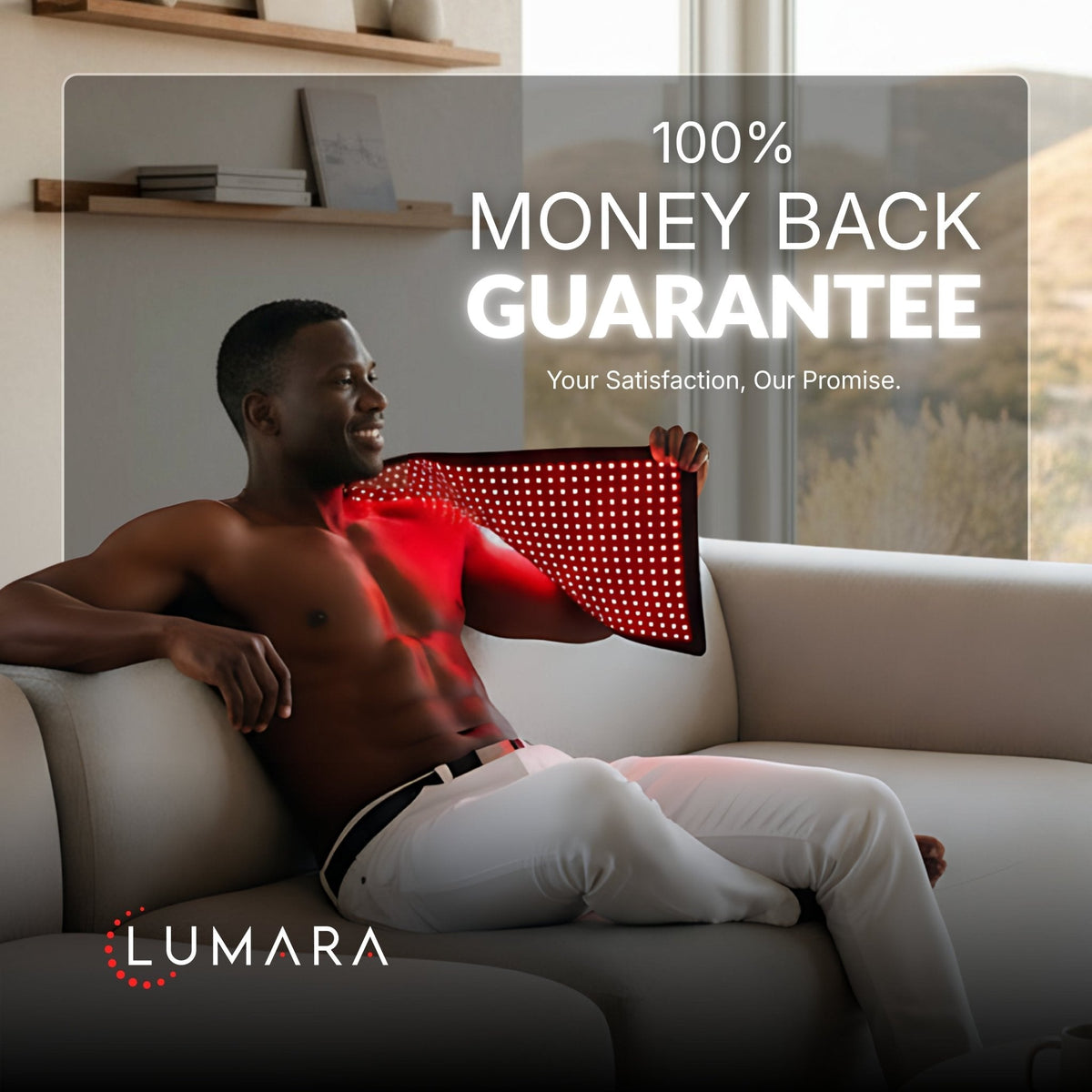 Lumara 3-Wavelength Light Therapy Pad