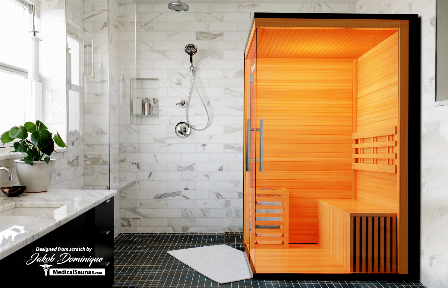 Traditional 7™ 3-Person Home Steam Sauna