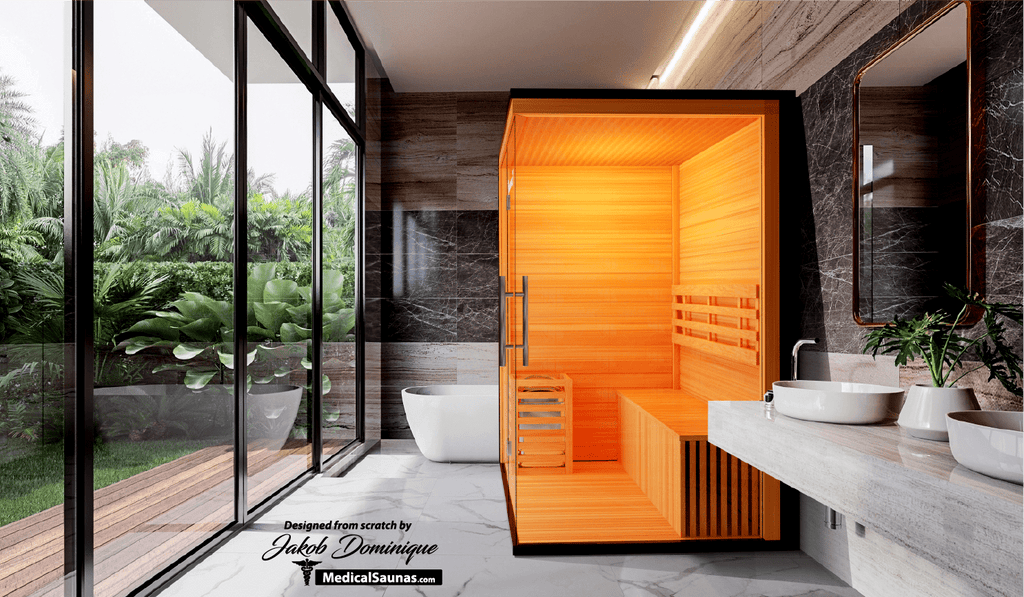 Traditional 7™ 3-Person Home Steam Sauna