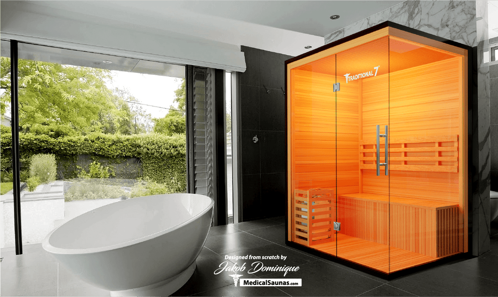 Traditional 7™ 3-Person Home Steam Sauna